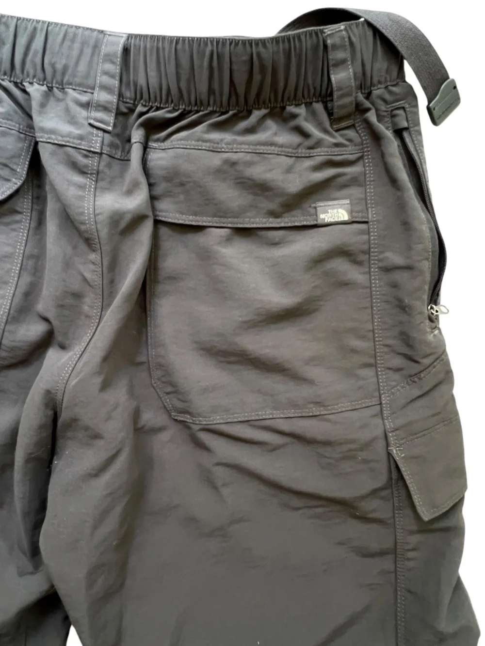 The North Face Convertible Pants Men's 32 Gray Performance Tech Outdoor Shorts